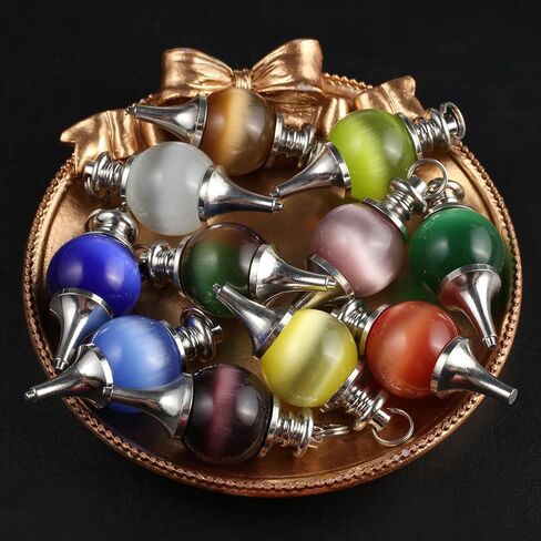 Natural Stone Pendant Spherical Shape Oval Ball Agate Quartz Healing Crystal Stone Charms For Jewelry Making DIY Necklaces in Saudi Arabia