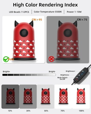 Glendan Photo Studio Light Box Photography: 20"x20" Large Photo Box with 2 Light Panels (240 LED Lights) - Professional Photo Booth with 6 Kinds Double-Sided Color Backdrops for Product Photography in Kuwait