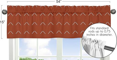 Sweet Jojo Designs Pastel Rainbow Window Treatment Valance - Blush Pink, Purple, Teal, Blue and White in Kuwait