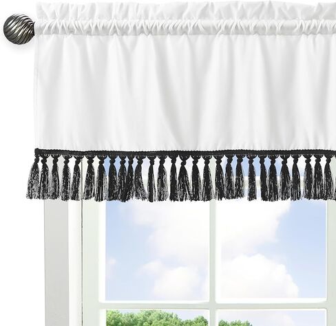 Sweet Jojo Designs Pastel Rainbow Window Treatment Valance - Blush Pink, Purple, Teal, Blue and White in Saudi Arabia