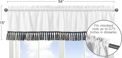 Sweet Jojo Designs Pastel Rainbow Window Treatment Valance - Blush Pink, Purple, Teal, Blue and White in Saudi Arabia