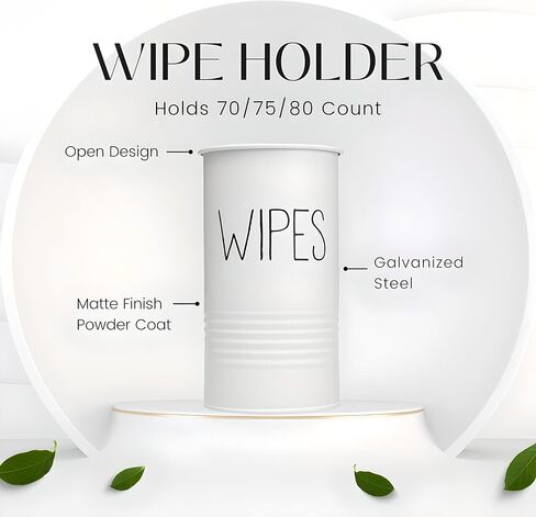 Wipe Holder for Kitchen/Bathroom Counter, Disinfectant Wipe Container, Modern Kitchen Decor, Vintage Countertop Wipe Storage Organizer Caddy, with Gold Finish in Kuwait