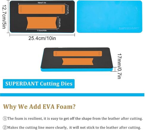SUPERDANT Leather Notebook Pen Holder Cutting Dies Pencil Holder Die Cutter DIY Crafts Wooden Cutting Dies Pencil Sleeve Case Pouch Dies for Journals Planners Books Pen Bag Protective Sleeve Cover in Saudi Arabia