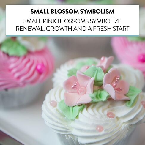 Global Sugar Art Blossom Sugar Wedding Cake Flowers White with Pearl Stamens, Unwired, 100 Count by Chef Alan Tetreault in Kuwait