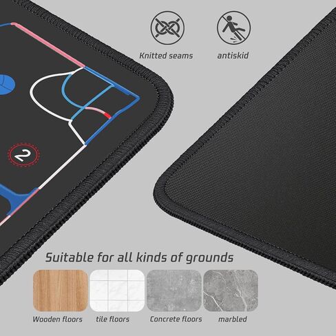 Presents Basketball Footstep Training Mat, Basketball Footwork Mats for Training, Basketball Train Mat for All Levels - Portable Non-Slip Equipment to Enhance Agility, Jumps and Control in Kuwait