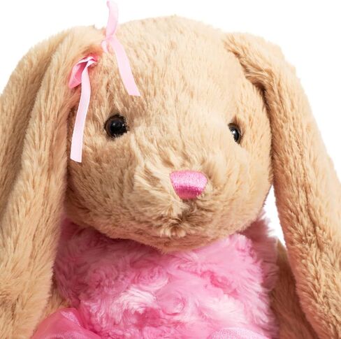 HollyHOME Ballet Bunny Stuffed Animal Plush Rabbit in Gauzy Dress Cute Easter Bunny Doll for Kids 21 inch Pink in Saudi Arabia
