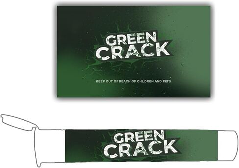 100pcs Adhensive Labels Paper Stickers for 116mm Pre-roll Tubes 6 * 10CM (spa-Sticker, 6 * 10cm) in Saudi Arabia