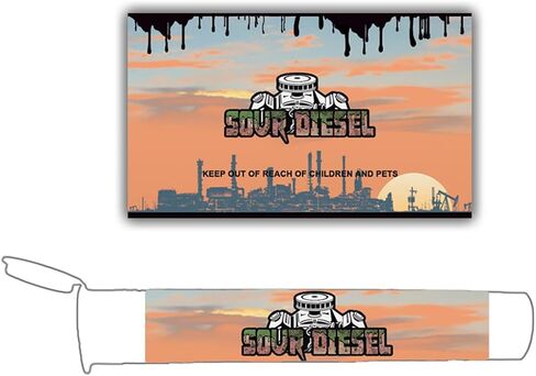 100pcs Adhensive Labels Paper Stickers for 116mm Pre-roll Tubes 6 * 10CM (spa-Sticker, 6 * 10cm) in Saudi Arabia