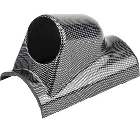 Gauge Pods, Universal Heavy Duty Racing Sport Meter Gauge Pillar Mount Pod Holder Bracket Gauge Holder(Single hole)