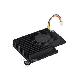 Active Cooler (A) for Raspberry Pi 5, Aluminium Heatsink, Active Cooling Fan, with Thermal Pads