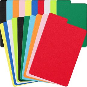 Comic Book Dividers Multicolor Frosted Card Separator with Tabs Large Plastic Comic Book Dividers for Comic Book Storage Boxes, 10 Assorted Colors, 7.25 x 11.25 Inch(20 Pcs)