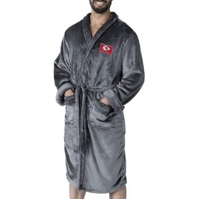 Northwest NFL Kansas City Chiefs Super Bowl LVIII Champions Silk Touch Bath Robe, Large/X-Large, Luminary Champs