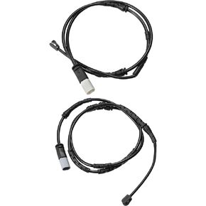 X AUTOHAUX 2 قطعة 34356790303 34356790304 الجبهة الخلفية سيارة الفرامل وسادة مستشعر التآكل الإلكتروني لسيارات BMW X3 2011-2016 X4 2015-2016