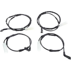 A-Premium Disc Brake Pad Wear Sensors Compatible with BMW 328i 335i 2007-2010 335d 335is 135i Front and Rear Driver and Passenger Side 4-PC Set