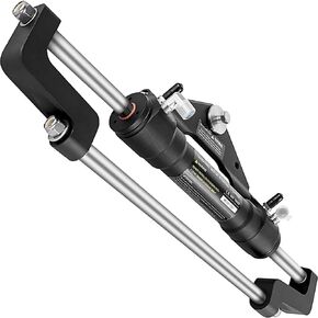 VEVOR Outboard Hydraulic Steering Cylinder, Up to 300 HP, HC5358-3 & HC5345-3 Hydraulic Steering Cylinder, Front Mount, for 300 HP Boats