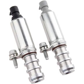 Intake & Exhaust Camshaft Position Actuator Solenoid Valve Replacement for Chevy Cobalt, HHR, Malibu, Equinox, GMC Terrain, Pontiac G6 & more GM Vehicles - 2.0, 2.2, 2.4L, Replaces 12655421,12655420