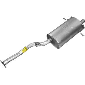 Walker Exhaust Quiet-Flow Stainless Steel 54315 Direct Fit Exhaust Muffler Assembly 2" Inlet (Outside) 2" Outlet (Outside)