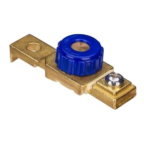 Jtron DC12V 80A Motorcycle Top Post Battery Switch, Cut Off Kill Terminal Anti-Leakage Disconnect Switch Battery for Car Boat Rv Truck ATV UTV SUV (Blue)
