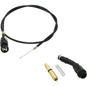WFLNHB Cable Choke and Plunger Replacement for Honda Foreman 450 TRX450FE TRX450FM 2002-2004 / TRX450ES TRX450S 1999-2001