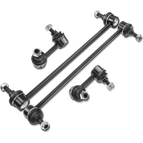 A-Premium Set of 4, Front & Rear Sway Bar Links Kit Stabilizer Bar Links Compatible with Honda Civic 2012-2015, Acura ILX 2013-2019, Replace # K750604 K750125