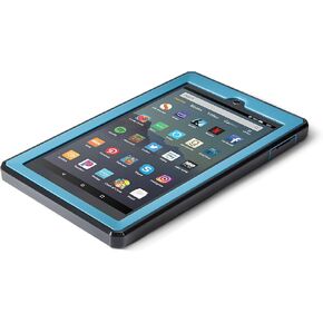 Nupro Heavy Duty Shock-Proof Standing Cover with Screen Protector For Fire 7 Tablet, Black