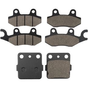 Front and Rear Brake Pads Replacement for Yamaha YFZ450 YFZ 450 S/T 2004 2005