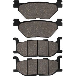 Cyleto 3D8-25806-00-00 Brake Pads for YAMAHA XVS950 V-Star 950 Tour 2009-2014 / XVS950A Midnight Star 2009-2013 / XVS950R XVS 950 Bolt 2014 2015 2016