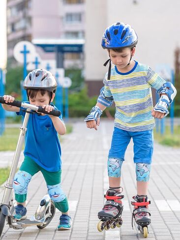 2 Pair Kids Knee Pad Camouflage Anti Slip Padded for Boy Sponge Knee Brace Breathable Flexible Toddler Knee Pads Elastic Knee Support for Boys Sport Volleyball Dance Skating Basketball, 3-7 Years in Saudi Arabia