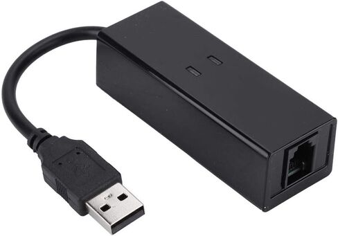 مودم بيانات الفاكس الصوتي للاتصال الخارجي USB 56K مودم بيانات الفاكس الصوتي للاتصال الخارجي مناسب لـ Win7 وWin8 وWin10 وXP in Kuwait
