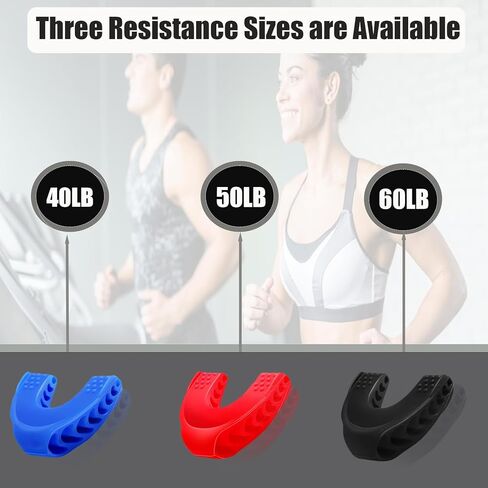 Alpha Jaw Facial Trainer 2.0, Face and Neck Exerciser, Jawline Exerciser Shaper for Men and Women, Jaw Exerciser with Three Resistance Levels (3 PCS) in Saudi Arabia