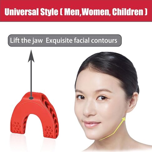 Alpha Jaw Facial Trainer 2.0, Face and Neck Exerciser, Jawline Exerciser Shaper for Men and Women, Jaw Exerciser with Three Resistance Levels (3 PCS) in Saudi Arabia