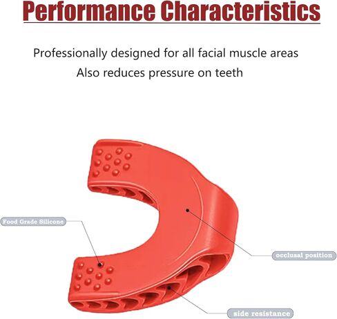 Alpha Jaw Facial Trainer 2.0, Face and Neck Exerciser, Jawline Exerciser Shaper for Men and Women, Jaw Exerciser with Three Resistance Levels (3 PCS) in Saudi Arabia