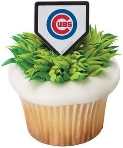 MLB Chicago Cubs Cupcake Rings - 24 ct in Kuwait
