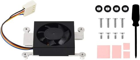 Dedicated Aluminum Heatsink for Raspberry Pi Compute Module 4 (CM4), Notched for Antenna,Corrosion/Oxidation Resisting, Better Heat Dissipation in Kuwait