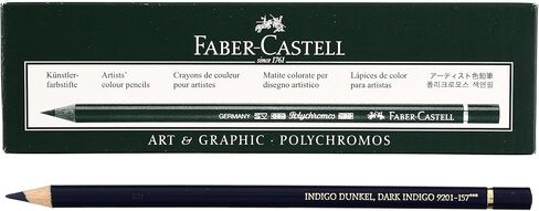 Faber Castel Polychromos Colored Pencils, 101, White, 6 Count in Saudi Arabia