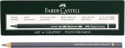 Faber Castel Polychromos Colored Pencils, 101, White, 6 Count in Saudi Arabia