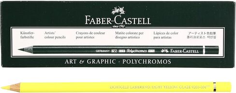 Faber Castel Polychromos Colored Pencils, 101, White, 6 Count in Saudi Arabia
