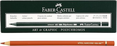 Faber Castel Polychromos Colored Pencils, 101, White, 6 Count in Saudi Arabia