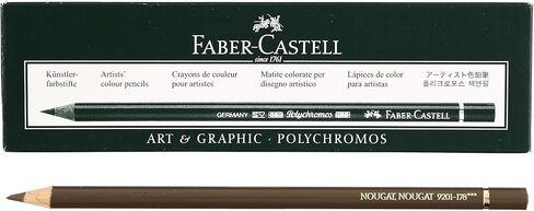 Faber Castel Polychromos Colored Pencils, 101, White, 6 Count in Saudi Arabia