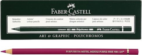 Faber Castel Polychromos Colored Pencils, 101, White, 6 Count in Saudi Arabia