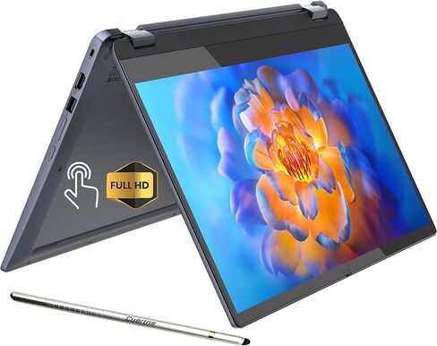 Lenovo 2023 أحدث Chromebook Flex 3 شاشة لمس FHD 15.6 بوصة 2 في 1 كمبيوتر محمول، Pentium Silver N6000 مع قلم ستايلس، ذاكرة 8 جيجابايت 64 جيجابايت eMMC، Abyss Blue، نظام تشغيل Chrome، مع قلم ستايلس in Kuwait