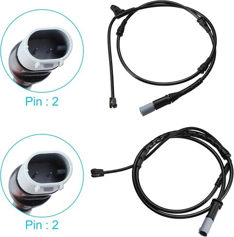 X AUTOHAUX 2pcs 34356792567 34356854168 Front Rear Brake Pad Electronic Wear Sensor for BMW X6 2011-2019 X5 2011-2018 in Saudi Arabia