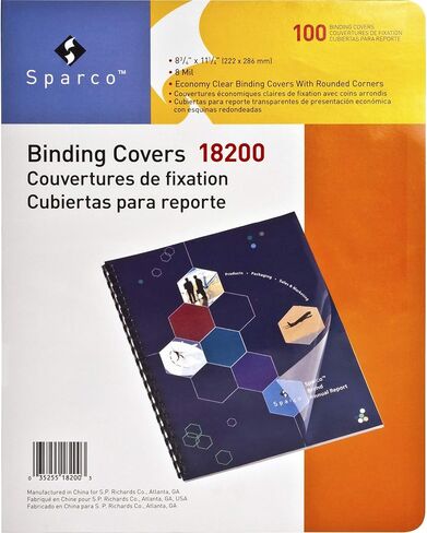 Sparco Standard Clear Plain Presentation Covers in Saudi Arabia