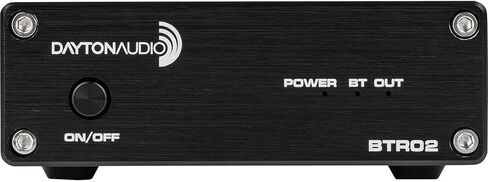 جهاز استقبال الصوت Dayton Audio BTR02 Bluetooth 5.0 مع 24-BIT/48 KHZ APTX HD in Saudi Arabia