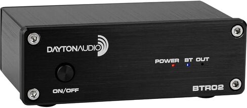 جهاز استقبال الصوت Dayton Audio BTR02 Bluetooth 5.0 مع 24-BIT/48 KHZ APTX HD in Saudi Arabia