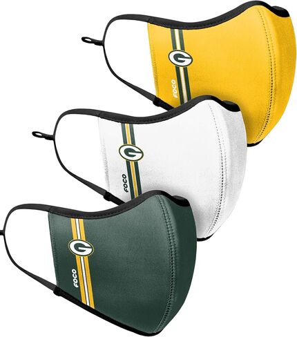 foco NFL Sport 3 Pack Face Cover in Saudi Arabia