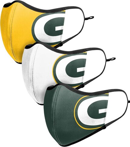 foco NFL Sport 3 Pack Face Cover in Saudi Arabia