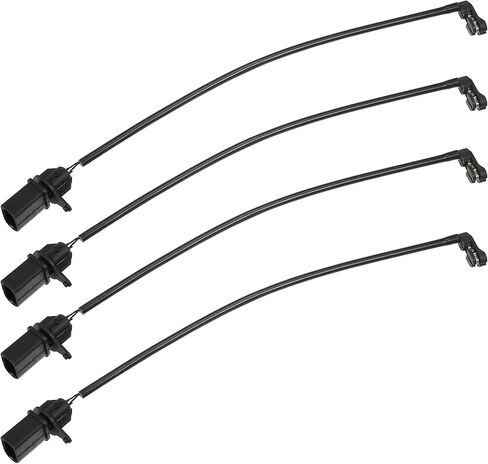 X AUTOHAUX 4pcs 8T0907637 Car Front Disc Brake Pad Wear Sensor Brake Pad Wear Indicators for Audi A4 A5 A6 S4 in Saudi Arabia