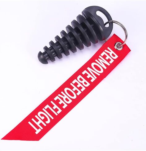 2 قطعة كاتم الصوت المطاط العالمي كاتم صوت العادم كدر العادم الذيل الأنابيب كدر العادم لدراجة نارية in Kuwait