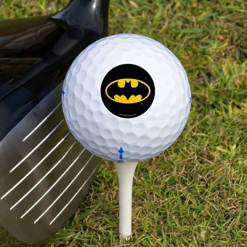 GRAPHICS & MORE Batman Classic Bat Shield Logo Novelty Golf Balls 3 Pack in Saudi Arabia